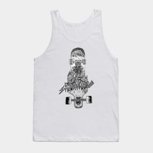 Skateboarding Shirt Big Tank Top